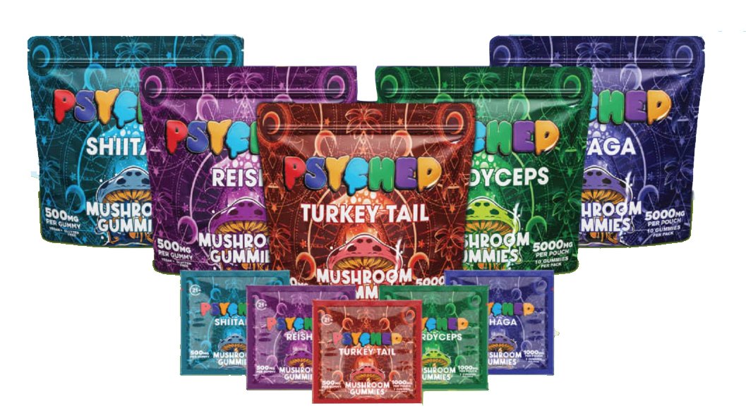 Psyched Mushroom Gummies Wholesale Psyched Mushroom Gummies Wholesale