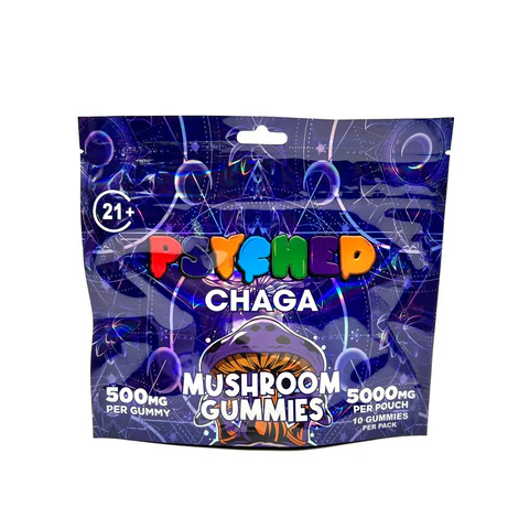 Psyched Mushroom Gummies5000mg-chaga psyched mushroom gummies
