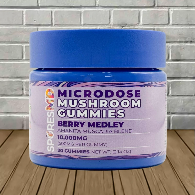 SporesMD Microdose Mushroom Gummies