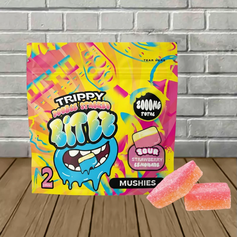 Trippy BITEZ Double Stacked Mushies 2000mg - Image 2
